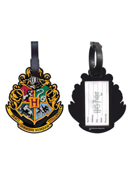 Harry Potter: Hogwarts Logo Luggage Tag (Targhetta Per Valigia)