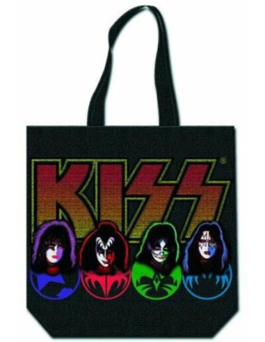 Kiss: Faces & Logo With Zip Top...