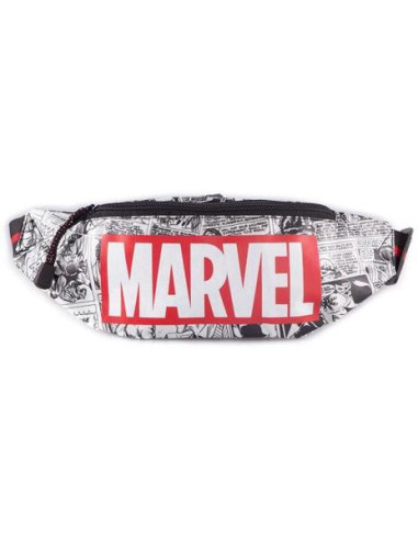 Marvel - Aop White (Marsupio)