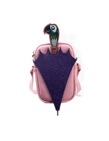 Disney: Mary Poppins Glitter Umbrella Shoulder Pink (Borsa) Messenger Bags / Borselli / Tracolle