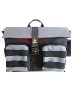 Assassin's Creed: Odyssey - Washed Look With Coloured Webbing Grey (Borsa A Tracolla)