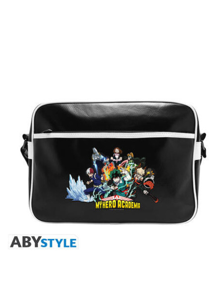 My Hero Academia: ABYstyle - Group Heroes (Messenger Bag Vinyle / Borsa)
