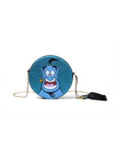 Disney: Aladdin - Genie Round Glitter Shoulder Blue (Borsa)