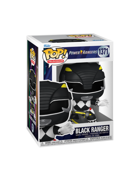 Mighty Morphin' Power Rangers: Funko Pop! Television - Black Ranger (Vinyl Figure 1371)