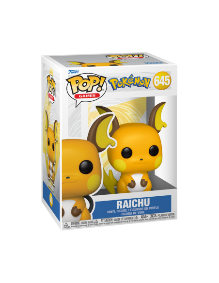 Pokemon: Funko Pop! Games - Raichu (Vinyl Figure 645)