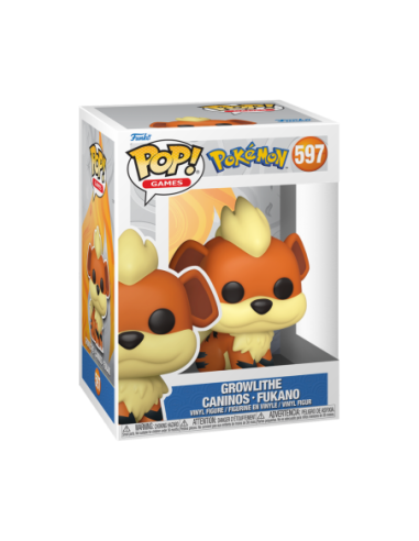 Pokemon: Funko Pop! Games - Growlithe...