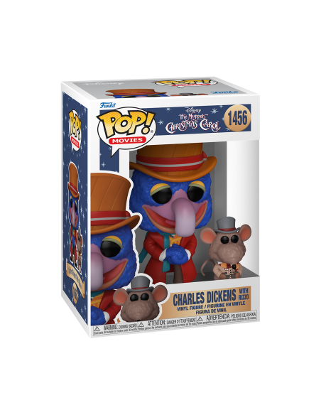 Disney: Funko Pop! Movies - The Muppets Holiday - Charles Dickens - Gonzo With Rizzo (Vinyl Figure 1456)