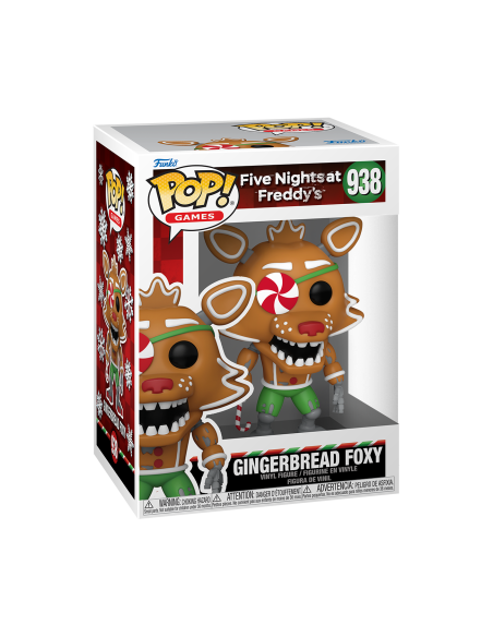 Five Nights At Freddy: Funko Pop! Games - Gingerbread Foxy (Vinyl Figure 938)