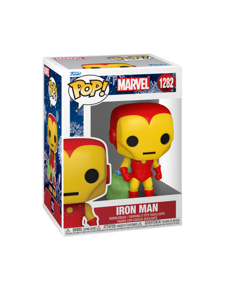 Marvel: Funko Pop! - Holiday - Iron Man With Bag (Vinyl Figure 1282)