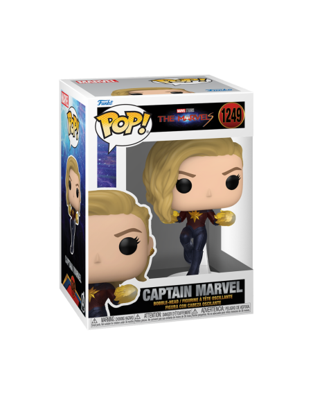 Marvel: Funko Pop! Vinyl - The Marvels - Captain Marvel (Vinyl Figure 1249)