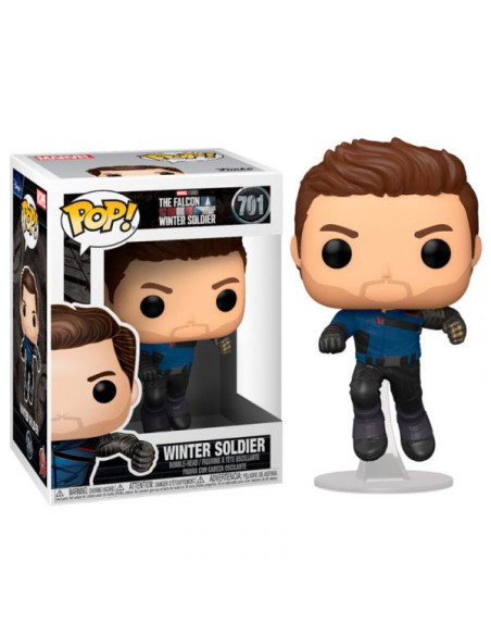 Marvel: Funko Pop! - The Falcon And The Winter Soldier - Winter Soldier (Bobble-Head) (Vinyl Figure 701)