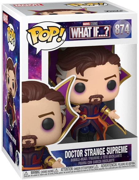 Marvel: Funko Pop! - What If...?S ��� Doctor Strange Supreme (Vinyl Figure 874)
