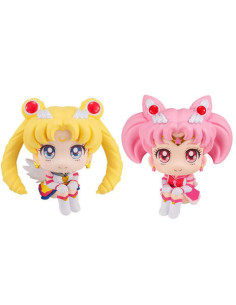 Sailor Moon Cosmos Look Up Sailor and Chibi Moon Set
