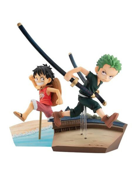 One Piece: Gem Ser Roronoa Zoro Run Run Run Fig