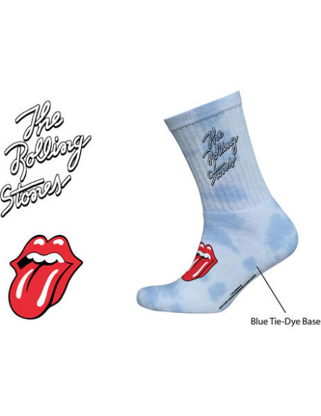 Rolling Stones (The): Script Logo Unisex Ankle Socks (Calzini Tg. Uk 7.5-11.5)
