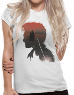 Harry Potter: Battle Silhouette (T-Shirt Donna Tg. M)