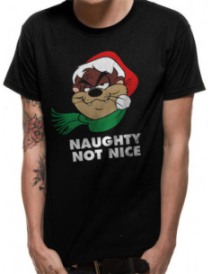 Looney Tunes: Taz Naughty (T-Shirt Unisex Tg. S)