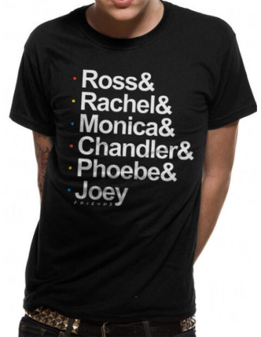 Friends: Names (T-Shirt Unisex Tg. 2Xl)