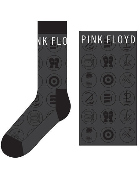 Pink Floyd - Pink Floyd Ankle Socks: Later Years (Uk Size 7 - 11)