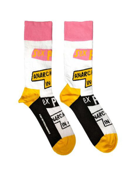 Queen: Ankle Socks: Anarchy In The Uk (Uk Size 7 - 11)