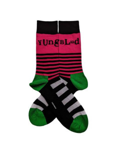Yungblud: Logo and Stripes (Calzini Unisex Tg. Uk 7 - 11)