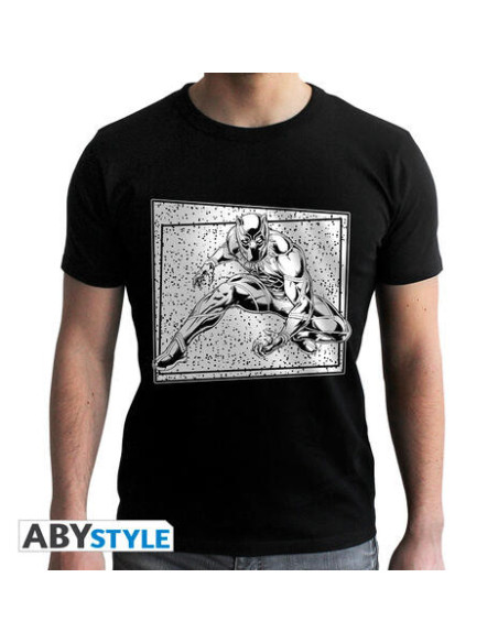 Marvel: Black Panther Wakanda Black New Fit (T-Shirt Unisex Tg. 2XL)