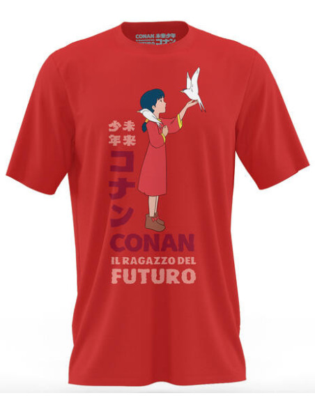 Conan, Il Ragazzo Del Futuro: Lana (T-Shirt Unisex Tg. Xl)