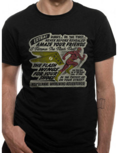 Dc Comics: Flash Wings (T-Shirt Unisex Tg. S)