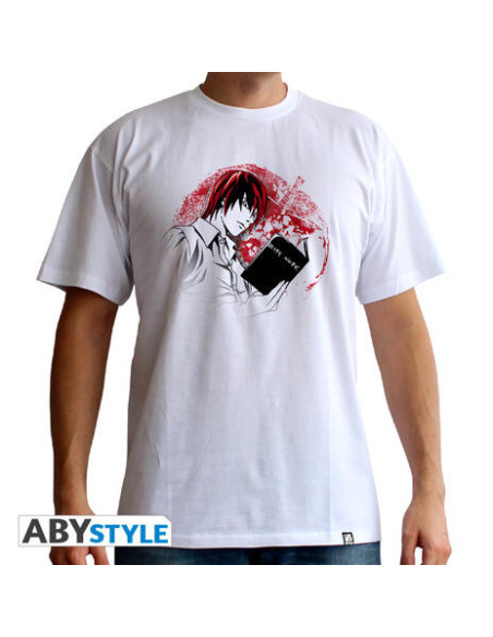 Death Note: Light White Basic (T-Shirt Unisex Tg. 2XL)