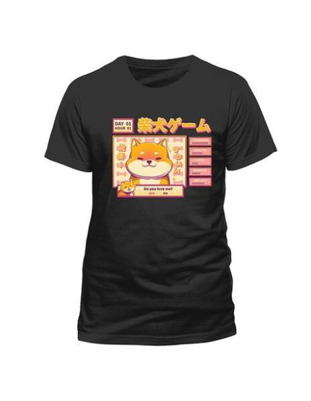 Ilustrata Studio: Pyramid - Shiba Novel Black (T-Shirt Unisex Tg. XL)