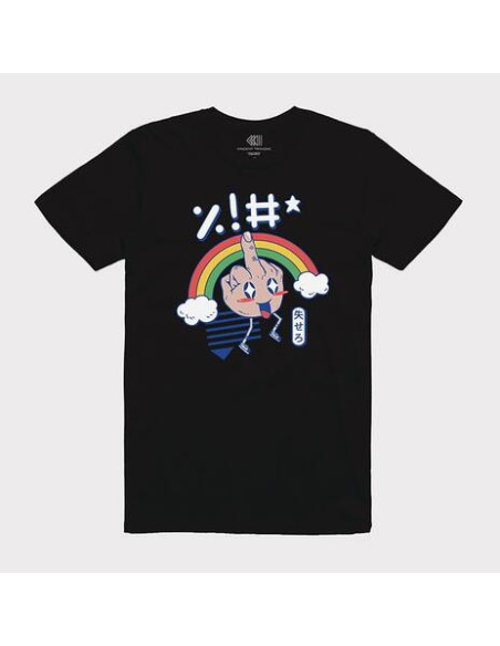 Vincent Trinidad: Kawaii As F*Ck! Black (T-Shirt Unisex Tg. L)