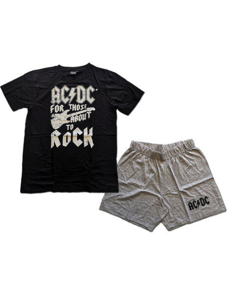 Ac/Dc: Ftatr Guitar (Pigiama Unisex Tg. M)