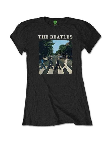 Beatles (The): Abbey Road and Logo (Retail Pack) (T-Shirt Donna Tg. M)