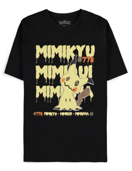 Pokemon: Mimikyu Black 01 (T-Shirt Unisex Tg. XL)