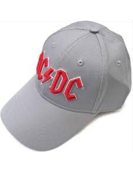 Ac/Dc: Baseball Red Logo (Grey) (Cappellino)