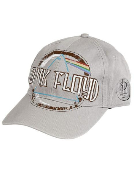 Pink Floyd - Baseball Dark Side Of The Moon Album Distressed (Grey) (Cappellino)