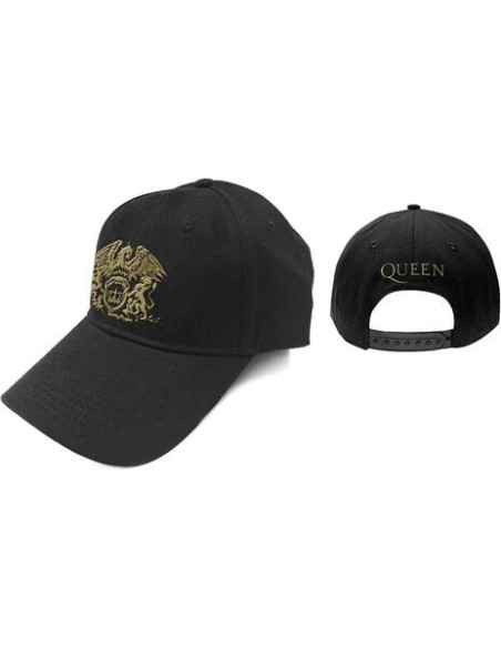 Queen: Gold Classic Crest Baseball (Cappellino)
