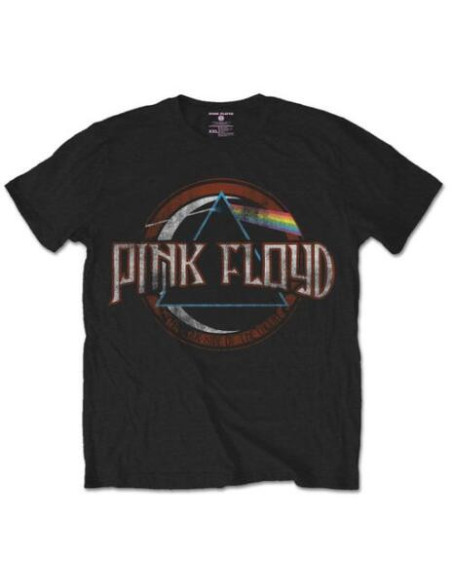 Pink Floyd: The Dark Side Of The Moon Vintage Seal (T-Shirt Unisex Tg. S)