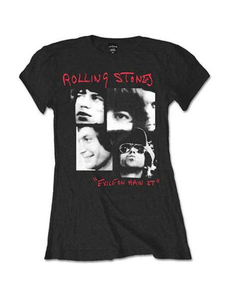 Rolling Stones (The): Photo Exile (T-Shirt Donna Tg. L)