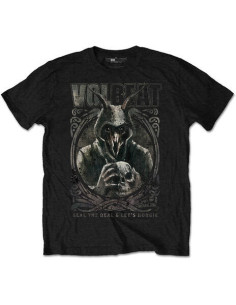 Volbeat: Goat With Skull (T-Shirt Unisex Tg. L)