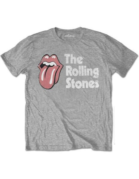 Rolling Stones (The): Men's Tee: Scratched Logo (X-Large)