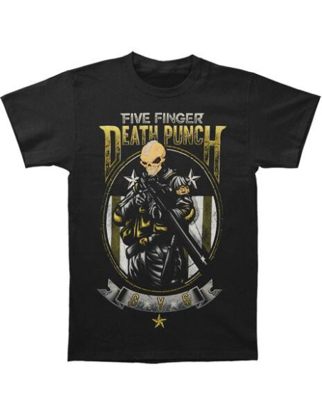 Five Finger Death Punch: Sniper (T-Shirt Unisex Tg. XL)