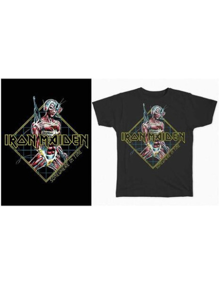 Iron Maiden: Somewhere In Time Diamond (T-Shirt Unisex Tg. M)