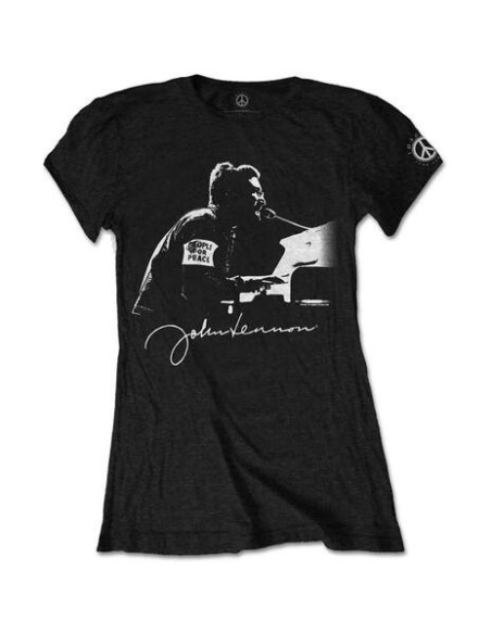 John Lennon: People For Peace (T-Shirt Donna Tg. L)