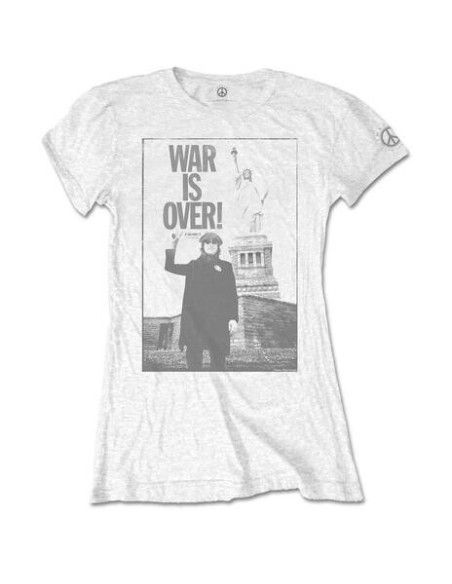John Lennon: Liberty Lady (T-Shirt Donna Tg. L)