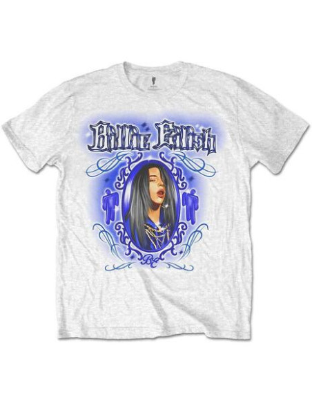 Billie Eilish: Airbrush (T-Shirt Unisex Tg. XL)