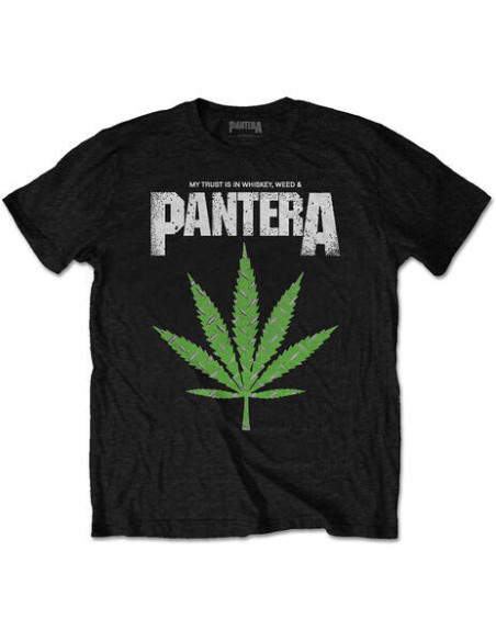 Pantera: Whiskey 'N Weed (T-Shirt Unisex Tg. S)