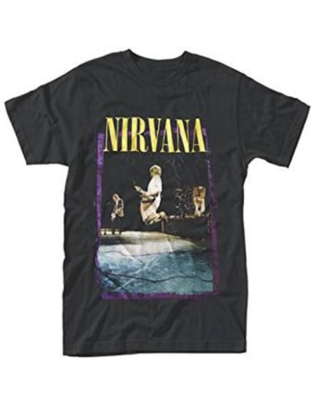 Nirvana: Stage Jump (T-Shirt Unisex Tg. 2XL)