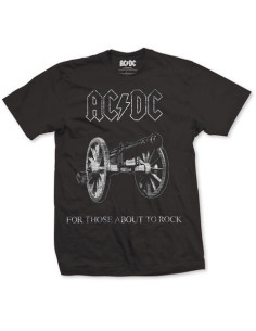 Ac/Dc: About To Rock (T-Shirt Unisex Tg. S)