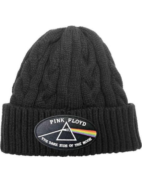 Pink Floyd: The Dark Side Of The Moon Black Border (Cable Knit) (Berretto)